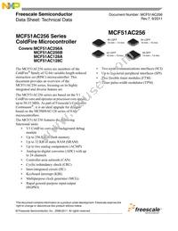 PCF51AC256BCPUE Datasheet Cover