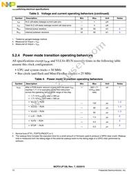 PCF51JF64VLF Datasheet Page 12