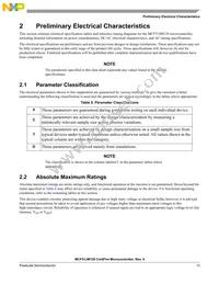 PCF51JM64VLH Datasheet Page 15