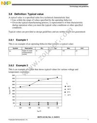 PCF51JU128VLH Datasheet Page 7