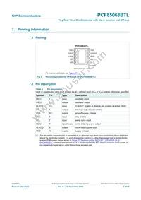 PCF85063BTL/1 Datasheet Page 3