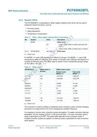 PCF85063BTL/1 Datasheet Page 15