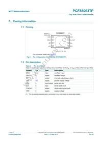 PCF85063TP/1Z Datasheet Page 3