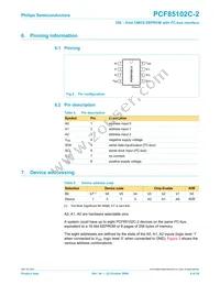 PCF85102C-2P/03 Datasheet Page 4