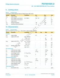 PCF85102C-2P/03 Datasheet Page 10