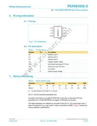 PCF85103C-2P/00 Datasheet Page 4