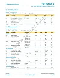 PCF85103C-2P/00 Datasheet Page 10