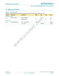 PCF85103C-2P/00 Datasheet Page 12