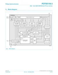 PCF85116-3P/01 Datasheet Page 3