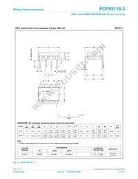 PCF85116-3P/01 Datasheet Page 15