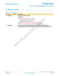 PCF85116-3P/01 Datasheet Page 19