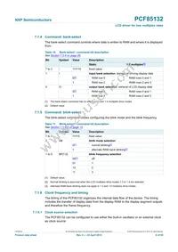 PCF85132U/2DA/1 Datasheet Page 8