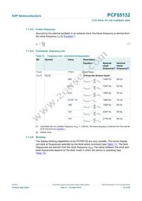PCF85132U/2DA/1 Datasheet Page 10