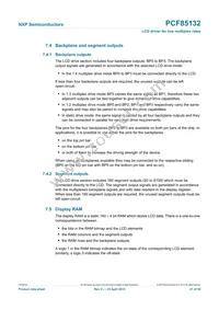 PCF85132U/2DA/1 Datasheet Page 21