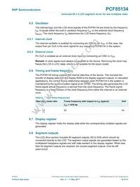 PCF85134HL/1 Datasheet Page 16