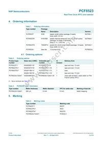 PCF8523TS/1 Datasheet Page 2