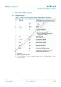 PCF8523TS/1 Datasheet Page 9