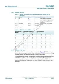 PCF8523TS/1 Datasheet Page 20