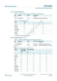 PCF8523TS/1 Datasheet Page 22
