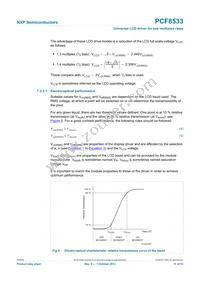 PCF8533U/2/F2 Datasheet Page 11