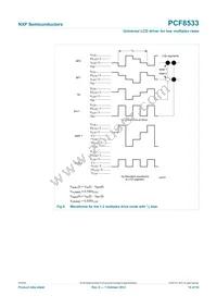 PCF8533U/2/F2 Datasheet Page 14