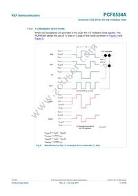 PCF8534AHL/1 Datasheet Page 13