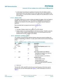 PCF8536AT/1 Datasheet Page 12