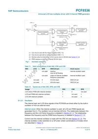 PCF8536AT/1 Datasheet Page 13