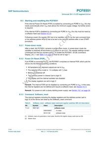PCF8551BTT/AJ Datasheet Page 11