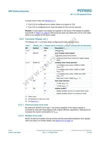 PCF8553DTT/AJ Datasheet Page 8