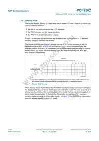 PCF8562TT/S400/2 Datasheet Page 16