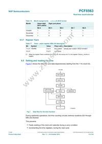 PCF8563T/F4 Datasheet Page 12