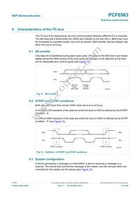 PCF8563T/F4 Datasheet Page 21
