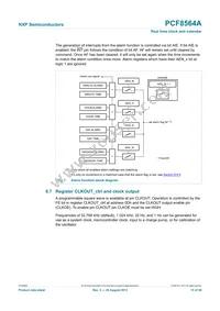 PCF8564AU/5GC/1 Datasheet Page 15