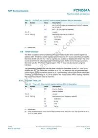 PCF8564AU/5GC/1 Datasheet Page 16