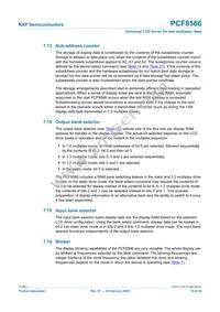 PCF8566T/S480/1 Datasheet Page 19