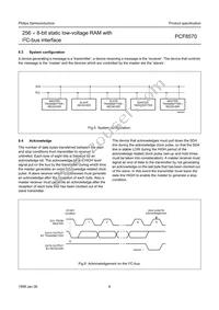 PCF8570T/F5 Datasheet Page 6