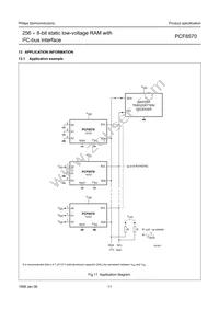 PCF8570T/F5 Datasheet Page 11