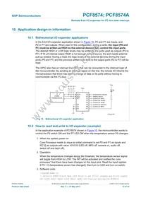 PCF8574AT/3 Datasheet Page 13