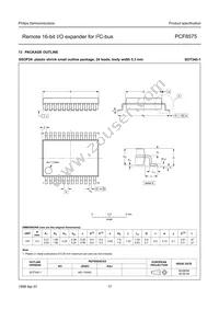 PCF8575TS/1 Datasheet Page 17