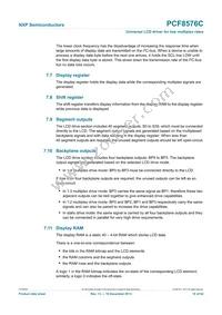 PCF8576CHL/1 Datasheet Page 19
