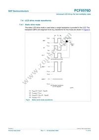 PCF8576DH/2 Datasheet Page 11