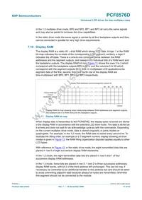 PCF8576DH/2 Datasheet Page 17