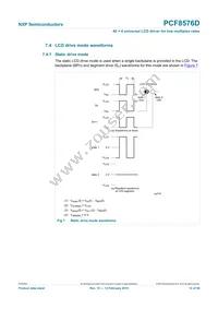 PCF8576DT/F2 Datasheet Page 12