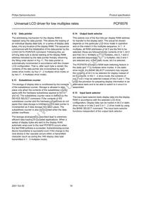 PCF8576T/1 Datasheet Page 16