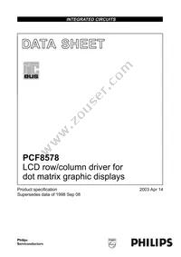 PCF8578H/1,157 Cover