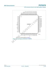 PCF8578T/1 Datasheet Page 6