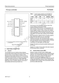 PCF8584P Datasheet Page 6