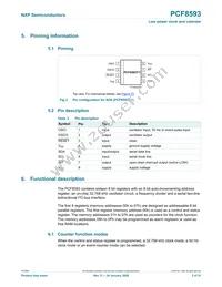 PCF8593T/1 Datasheet Page 3