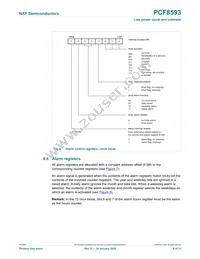 PCF8593T/1 Datasheet Page 9